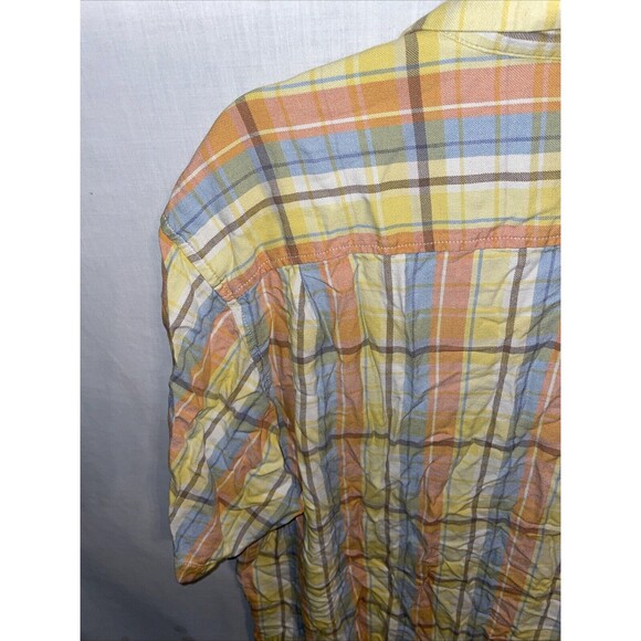 Tommy Bahama Men’s Camp Shirt Size XL Multicolor Striped Silk Island Cruise - Picture 11 of 12